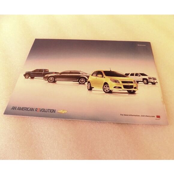 2009 Chevrolet Brochure Cars Crossovers & Trucks Chevy Sales Catalog FULL LINE - Picture 5 of 6